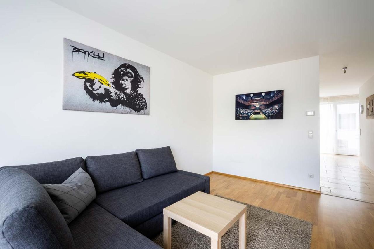 Donaufeld Living - Modernes Und Helles Apartment Wien Exteriör bild